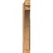 Ekena Millwork Thorton Block Smooth Outlooker, Western Red Cedar, 5 1/2"W x 24"D x 36"H OUT06X24X36THR05SWR - alternate 2